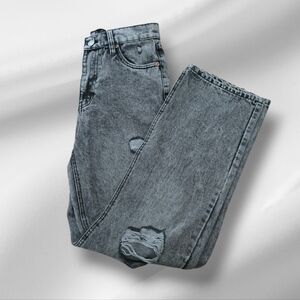 0 Baggy Jeans Grey wash